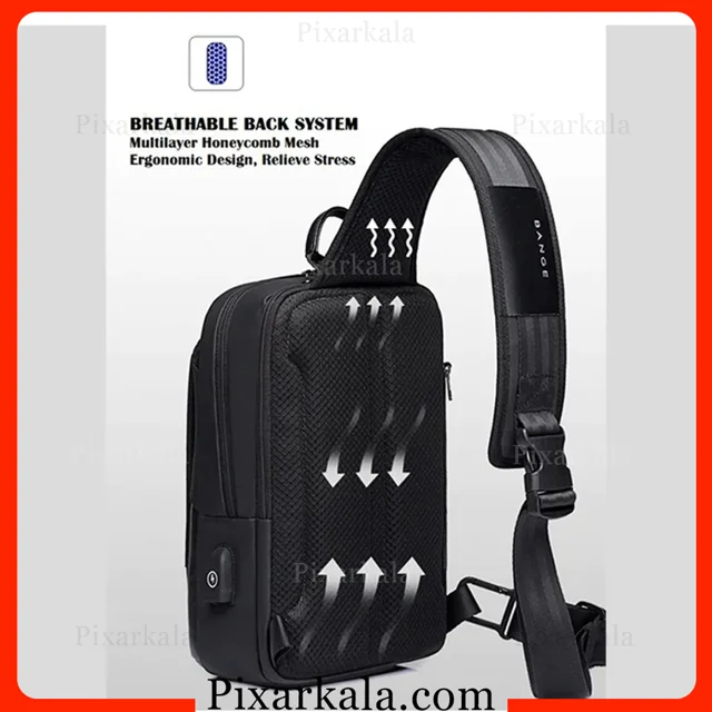 سیستم تهویهی پشت کیف رو دوشی بنج 77112