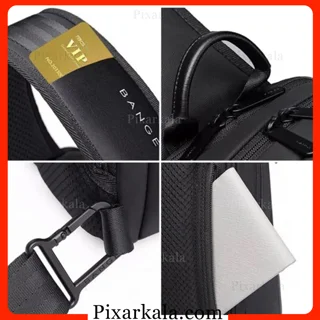 جزئیات سگک، جای کارت و جیب ضدسرقت کیف بنج 77112
