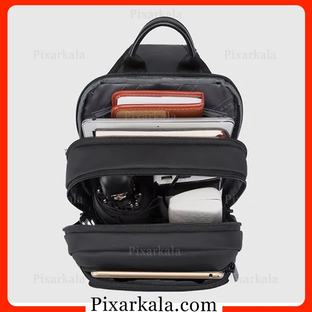 فضای داخلی منظم کیف رو دوشی بنج 77112