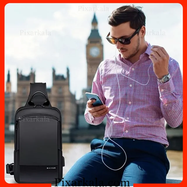استفاده از کیف رو دوشی بنج 77112 با شارژ موبایل
