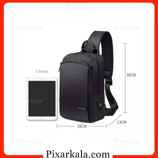 ابعاد و ظرفیت تبلت کیف رو دوشی بنج 77112