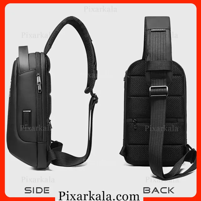 نمای کناری و پشتی کیف BANGE BG-7221