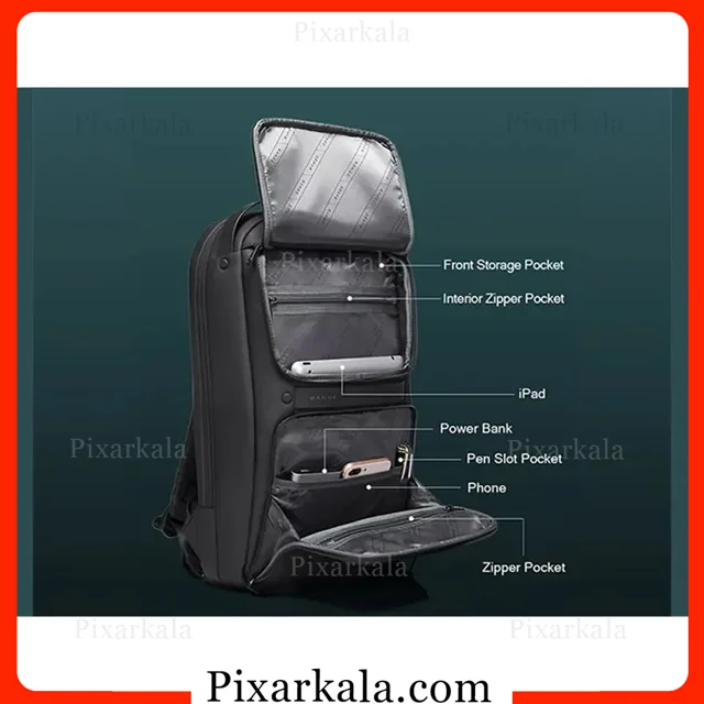 فضای داخلی کوله پشتی بنج BN-7261