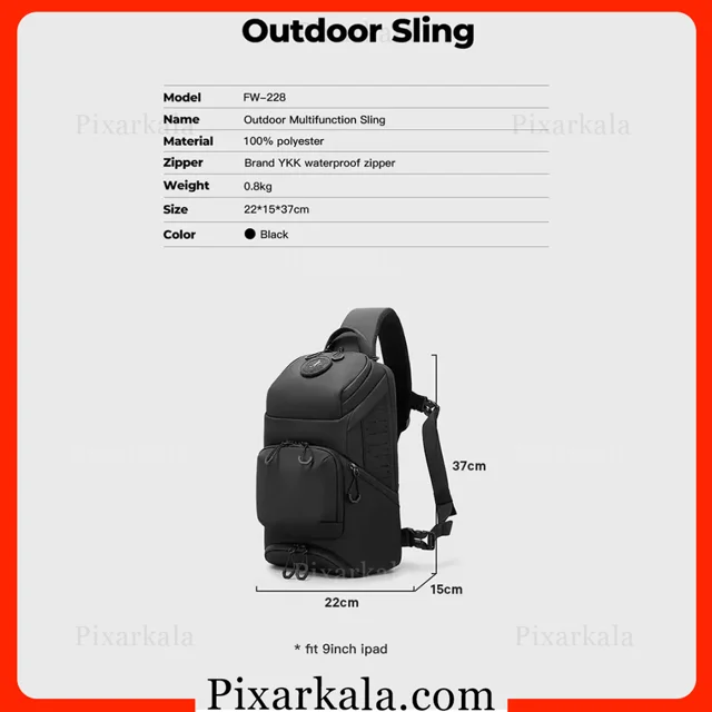 کیف دوشی BANGE FW-228