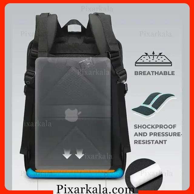 پشتبند تهویهدار و ضدضربه کولهپشتی بنج FW-225