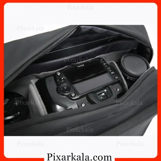 نمای بالا و داخل کیف دوربین بنج XJ329