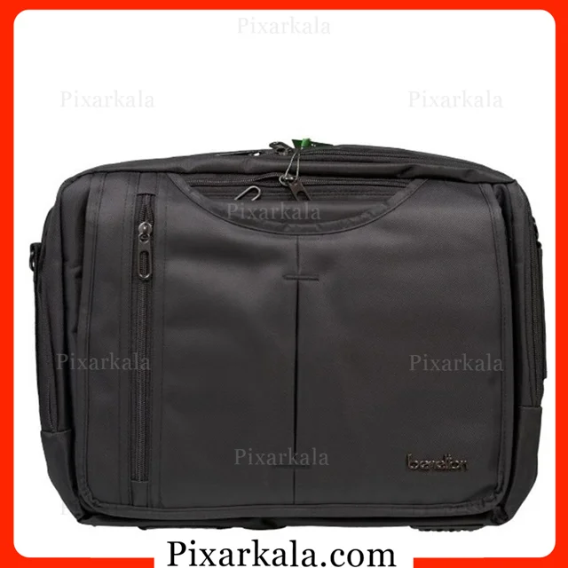 کیف لپ تاپ سه کاره Benetton مدل 147 رنگ ذغالی سبز ارتشی