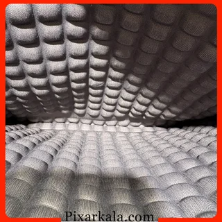 نمای داخلی کیف لپ تاپ بنتون 375 با محفظه ضربه گیر