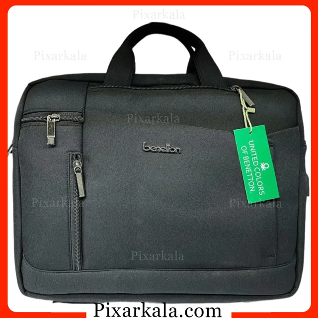 کیف لپ تاپ Benetton مدل 405 سه کاره مشکی