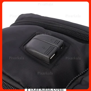 فضای داخلی و محفظه لپ تاپ کوله پشتی بنتون مدل 5054