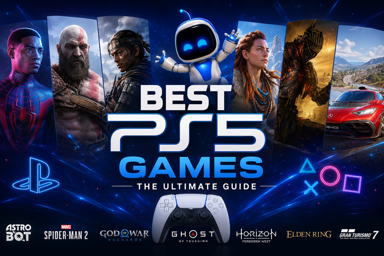 🎮 بهترین بازیهای PS5 برای شروع | راهنمای کامل انتخاب بازی پلیاستیشن ۵ بر اساس سلیقه، سبک و تجربه
