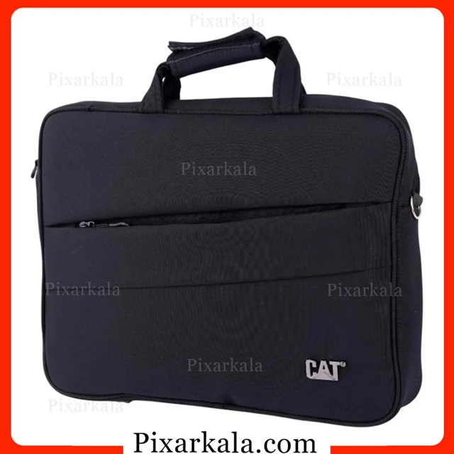 کیف لپ تاپ CAT مدل 1561 دو کاره برزنتی مشکی