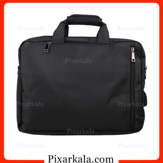 کیف لپ تاپ سه کاره طرح CAT مدل 385 مشکی با قابلیت دستی دوشی و کوله