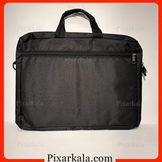 کیف لپ تاپ دو کاره طرح CAT مدل Notebook 1003 برزنتی مشکی