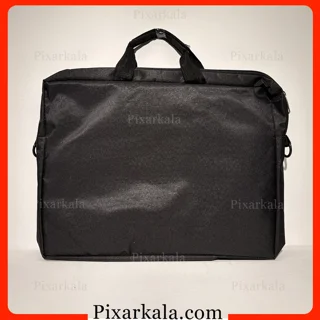 کیف لپ تاپ دو کاره طرح CAT مدل Notebook 1003 برزنتی مشکی