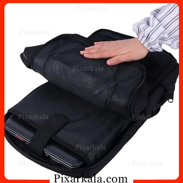 فضای داخلی و محفظه لپتاپ کوله پشتی Condotti 6068