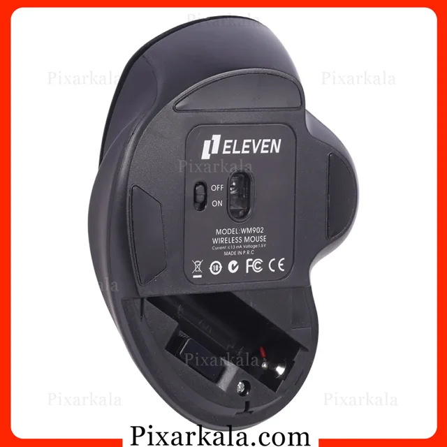 موس بیسیم ELEVEN WM902 با دقت 1600 DPI و طراحی ارگونومیک