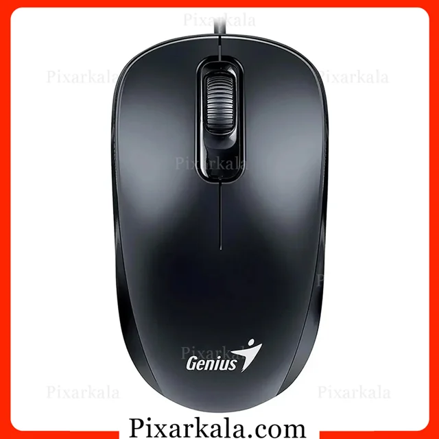 ماوس سیمی طرح Genius DX-110 با طراحی ارگونومیک و اتصال USB