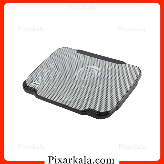 نمای بالای پایه خنک کننده Hatron HCP120 با 6 فن