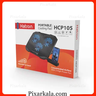 کول پد لپ تاپ هترون مدل Hatron HCP105 با جعبه