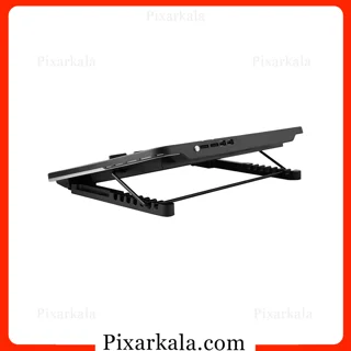 نمای گیمینگ کول پد Hatron HCP131 با نورپردازی RGB