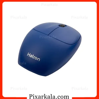ماوس بی سیم هترون مدل HMW395SL رنگ آبی نمای کلی