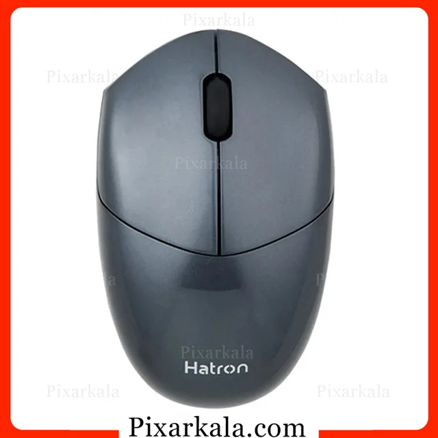ماوس بی‌سیم سایلنت هترون مدل HMW398SL با اتصال 2.4 گیگاهرتز و طراحی ارگونومیک