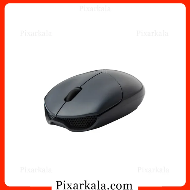 ماوس بی‌سیم سایلنت هترون مدل HMW398SL با اتصال 2.4 گیگاهرتز و طراحی ارگونومیک