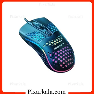 موس گیمینگ سیمی جرتک مدل Jertech X12 Wonderful با دقت 3200 DPI