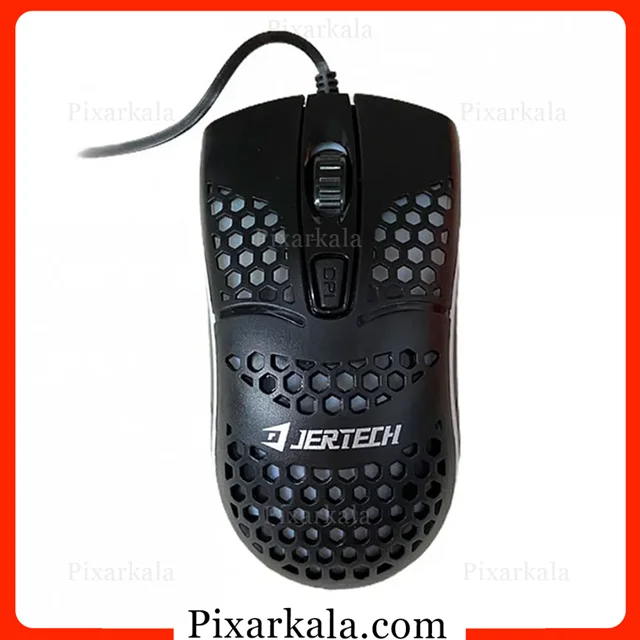 موس گیمینگ سیمی جرتک مدل Jertech X12 Wonderful با دقت 3200 DPI
