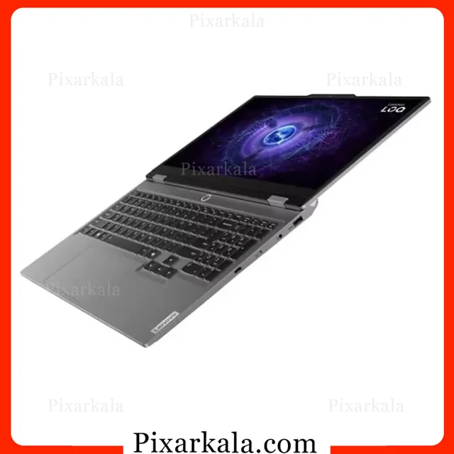 لپ تاپ Lenovo LOQ با پردازنده Core i5-12450HX نمای 180 درجه