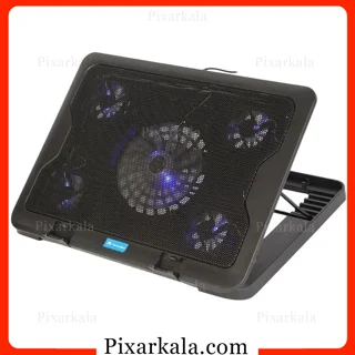 کول پد لپ تاپ میکوسو مدل Mikuso NCP-065 Mistral مجهز به 5 فن مناسب لپ تاپ تا 17 اینچ