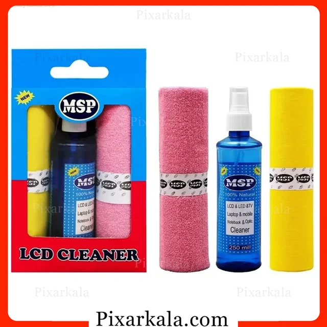 اسپری تمیز کننده LCD برند MSP مناسب مانیتور، لپ‌تاپ و تلویزیون