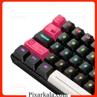 کیبورد گیمینگ مکانیکال اونیکوما مدل ONIKUMA G55 با طراحی 60 درصد و نورپردازی RGB