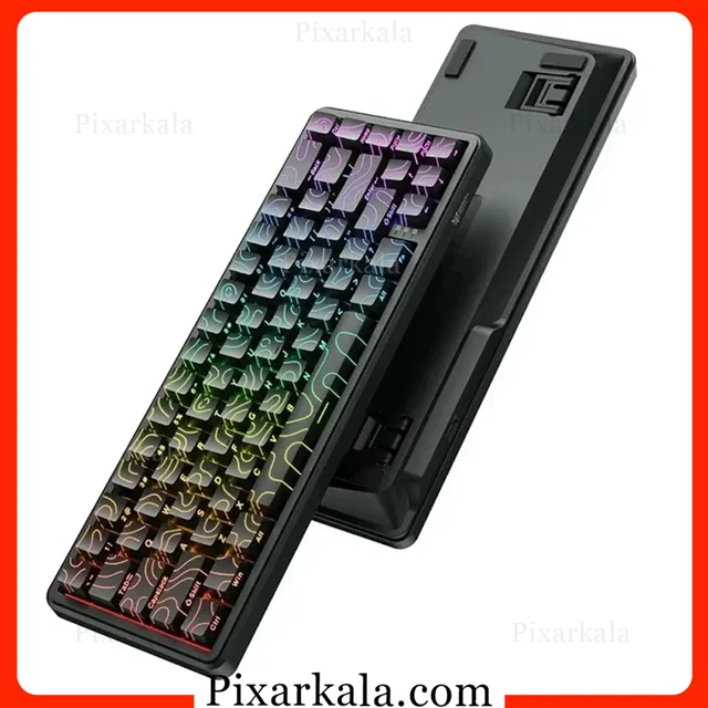 نور رنگینکمانی ARGB کیبورد Onikuma G67