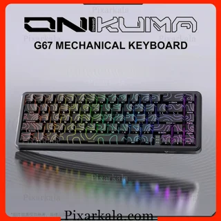 لوگو و معرفی کیبورد مکانیکال Onikuma G67