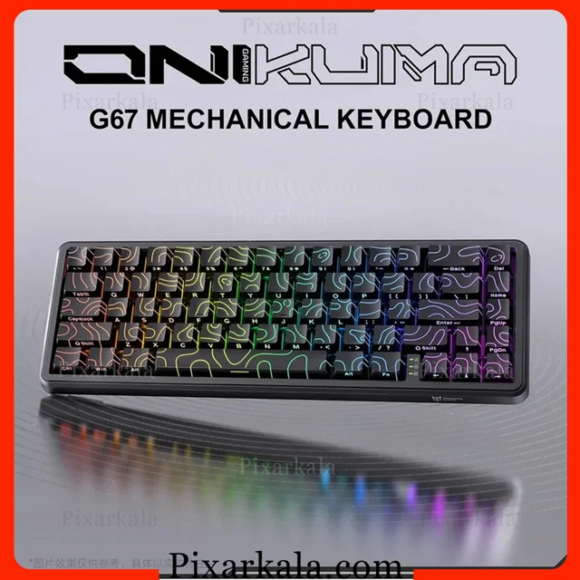 لوگو و معرفی کیبورد مکانیکال Onikuma G67