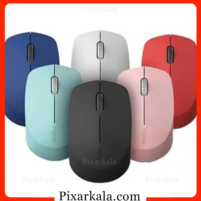 ماوس بی‌سیم رپو مدل M100 Silent رنگبندی