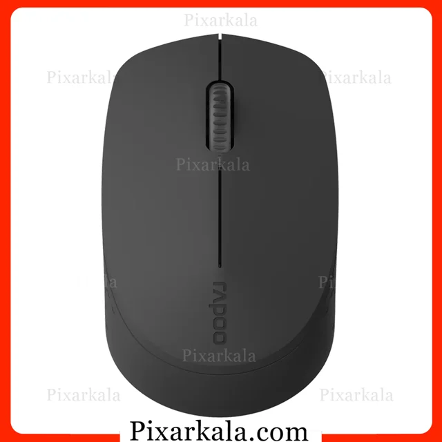 ماوس بی‌سیم رپو مدل M100 Silent مشکی