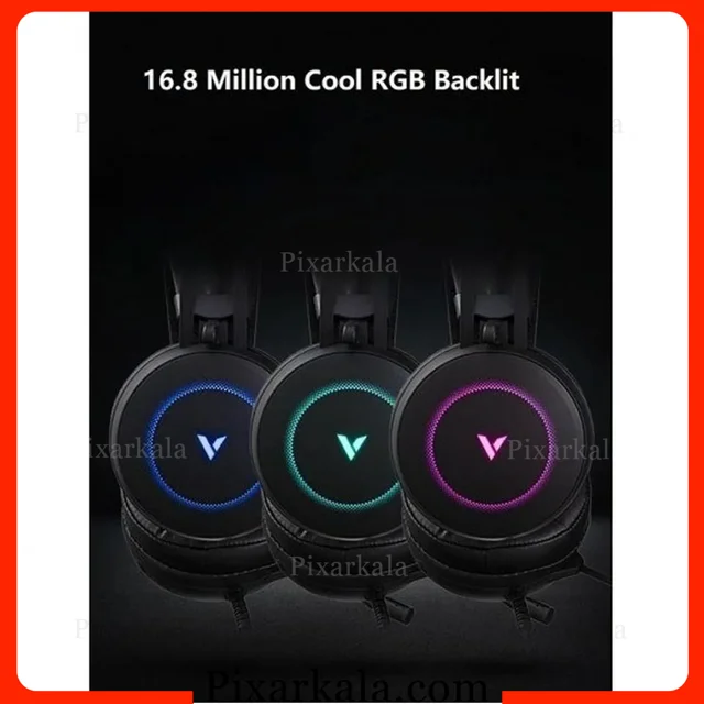 نورپردازی RGB ۱۶.۸ میلیون رنگ هدست رپو VH160