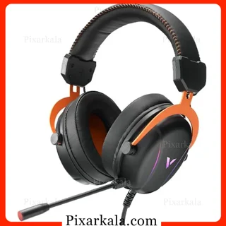 هدست گیمینگ باسیم رپو مدل VH350S – صدای مجازی ۷.۱ کاناله با نور RGB