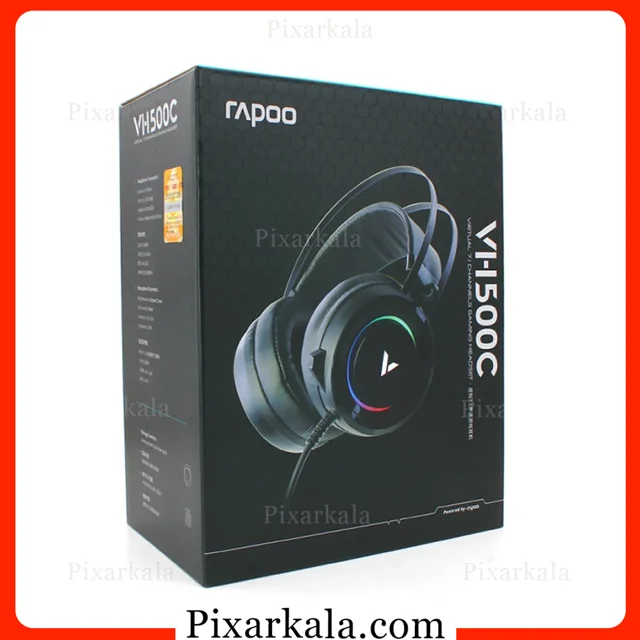 جعبه اصلی هدست گیمینگ رپو VH500C