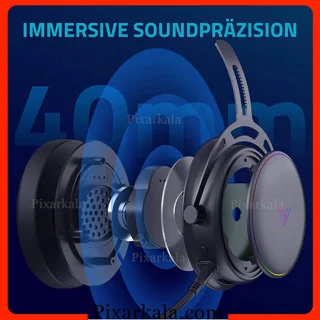 صدای غوطه‌ور ۴۰ میلی‌متری هدست رپو VH800