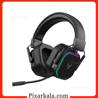 هدست گیمینگ بیسیم رپو مدل VH850 – سهحالته با باتری ۴۶ ساعته و نور RGB