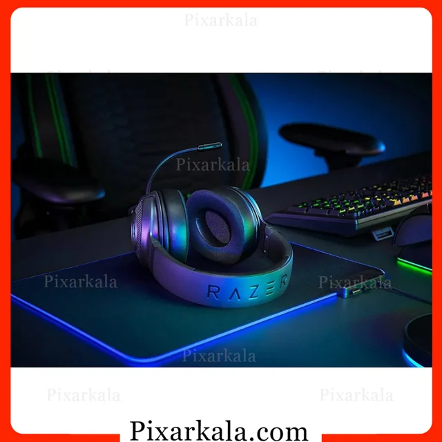هدست گیمینگ ریزر مدل Razer Kraken V3 X با نورپردازی RGB