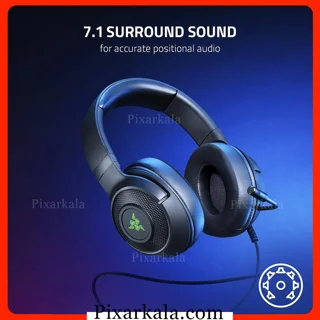هدست گیمینگ ریزر مدل Razer Kraken V3 X با نورپردازی RGB