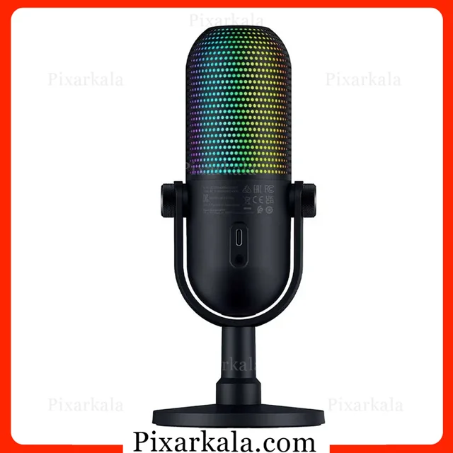 میکروفون گیمینگ و استریم ریزر مدل Razer Seiren V3 Chroma با نورپردازی RGB