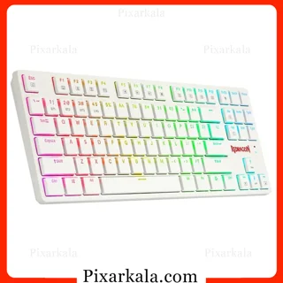 کیبورد Low Profile ردراگون K539W-RGB با نورپردازی RGB