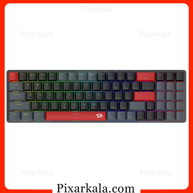 کیبورد مکانیکال ردراگون Ashe Pro K626 RGB Pro با سوییچ قهوه‌ای و نورپردازی RGB