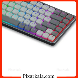 کیبورد مکانیکال ردراگون Azure K652GG-RGB-PRO با طراحی 75 درصد و سوییچ Low Profile Red